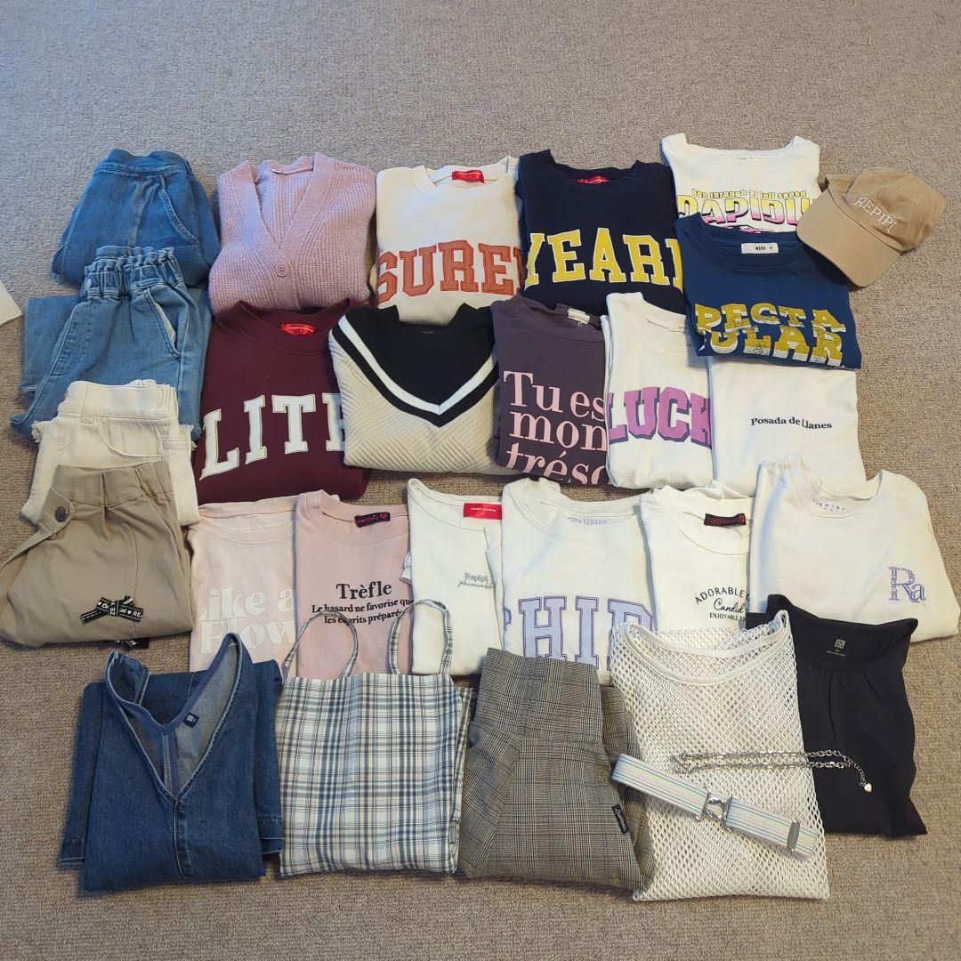 子ども服 まとめ売り 女の子140-150 春夏秋 子ども服 まとめ売り