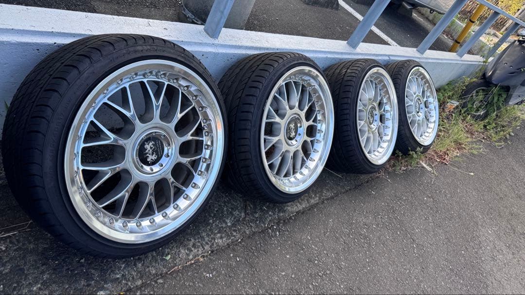 SSR バーデンスポーツ メッキ 17インチ ホイール ドリケツ メ