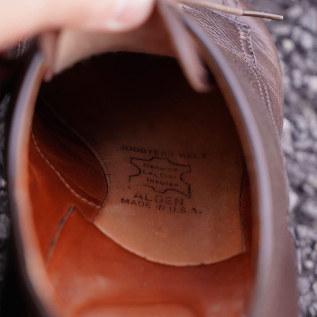 ⭐︎超希少品⭐︎ Anatomica by Alden レジーナカーフ8 1/2D