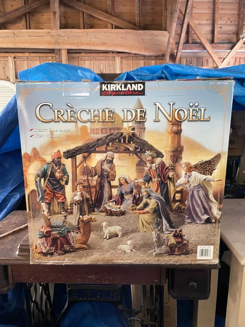 【未使用】KIRKLAND ナティビティセット 19ピース 【キリストの降誕】 未使用】KIRKLAND ナティビティセット 19ピース 【キリストの降誕