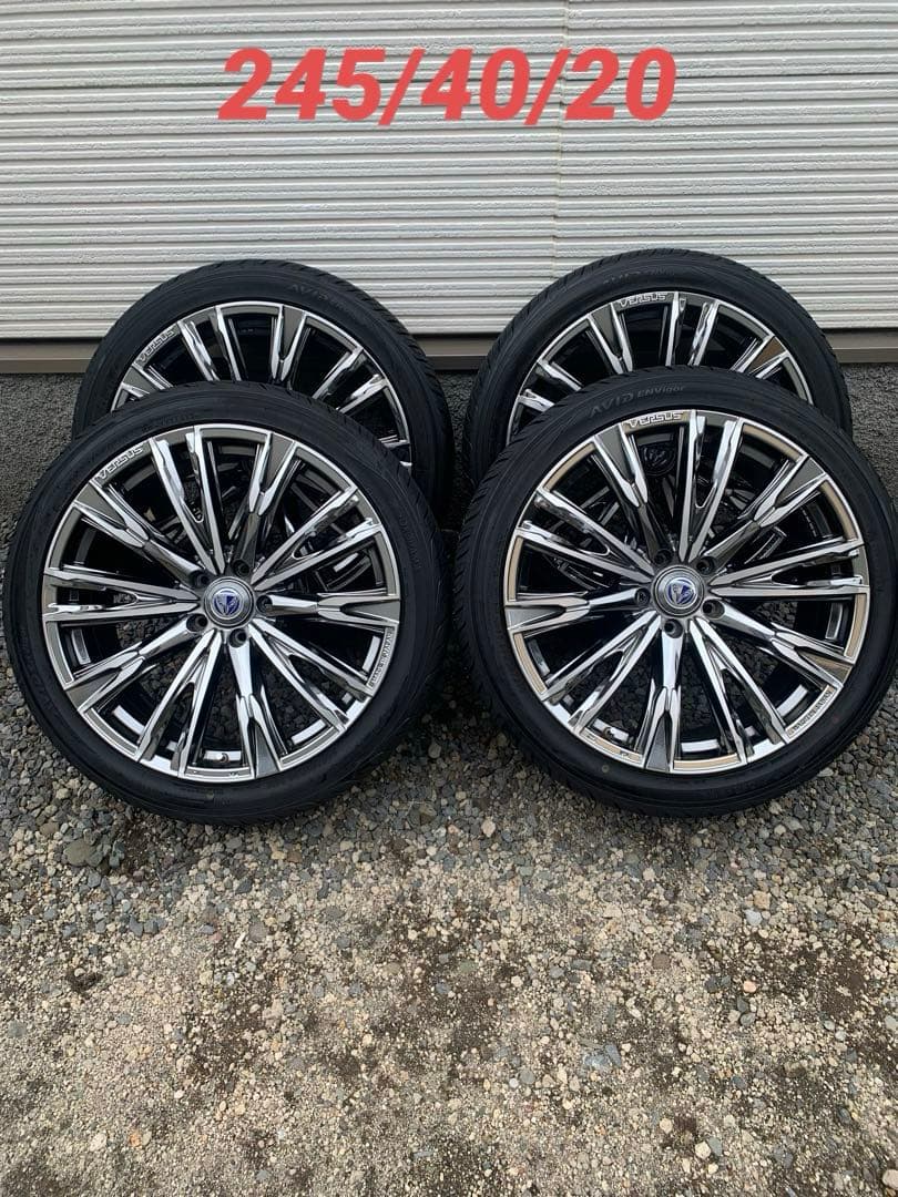 レイズ ベルサス ルチアーナ 20インチタイヤホイールセット 245/40R20