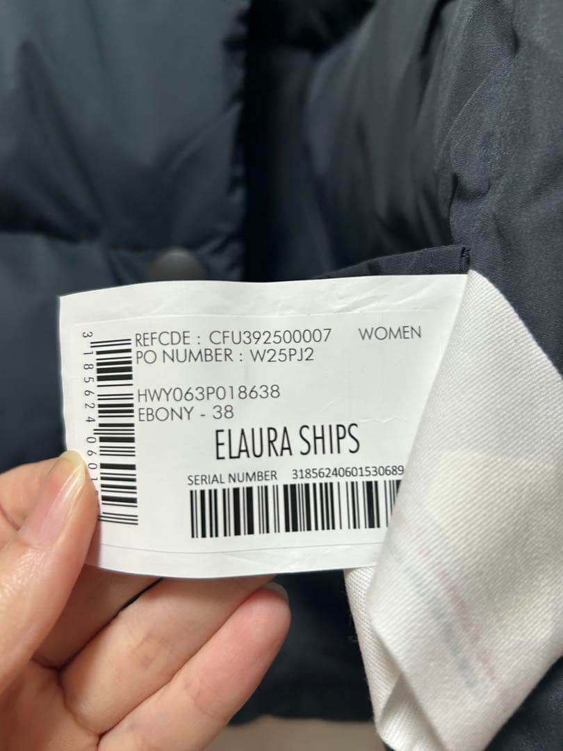 【SHIPS 別注｜タグあり】ピレネックス　エローラ　エボニー38