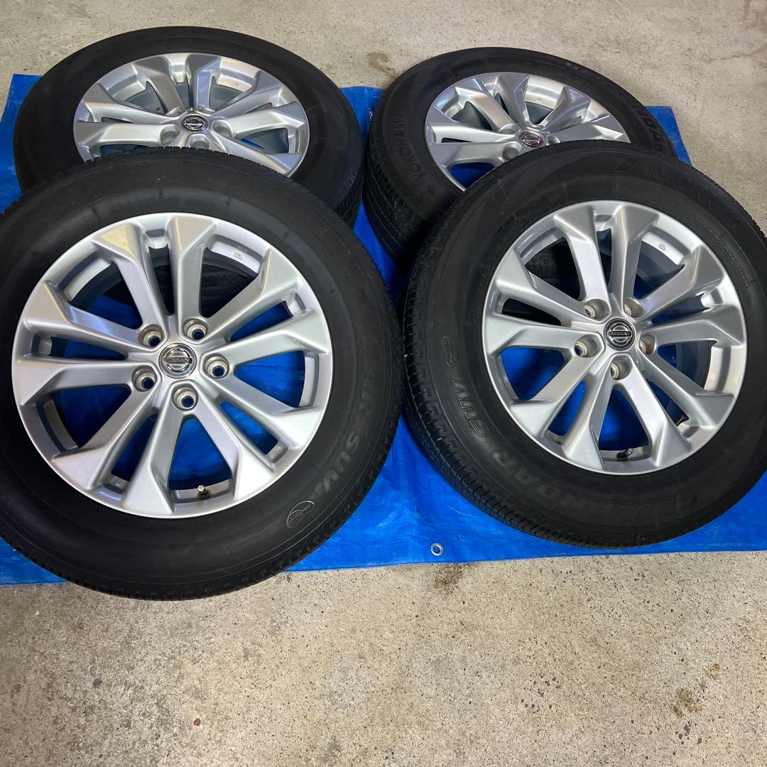 日産エクストレイル純正17インチホイールタイヤセット - メルカリ