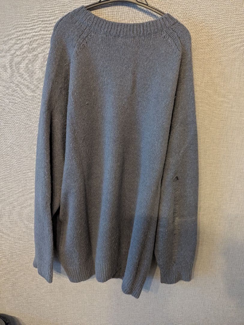 URU(ウル)/CREW NECK KNIT/Gray