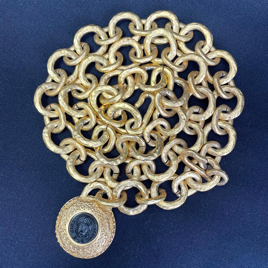 RENALANGE/レナランゲ、ヴィンテージ、チェーンベルト、ゴールド RENA