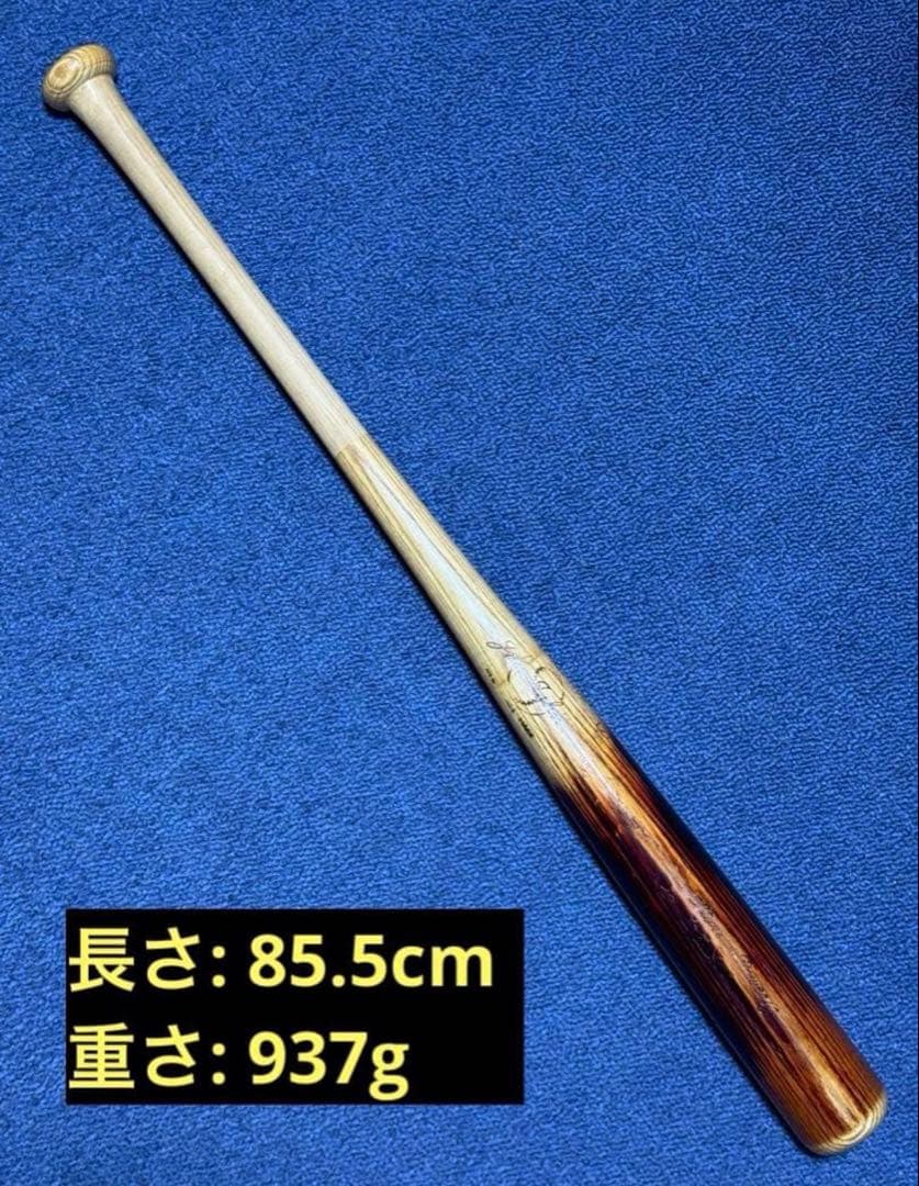 希少品】ジュン・イシイ製 硬式用圧縮バット／王貞治選手／使用モデル