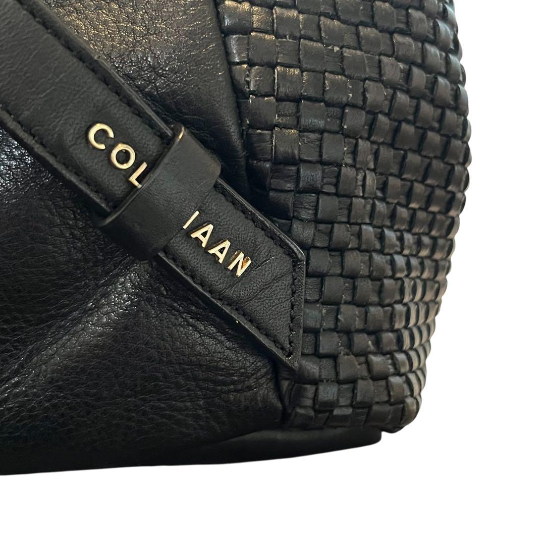 大幅値下げ！ COLE HAAN イントレチャート レザーリュック - メルカリ