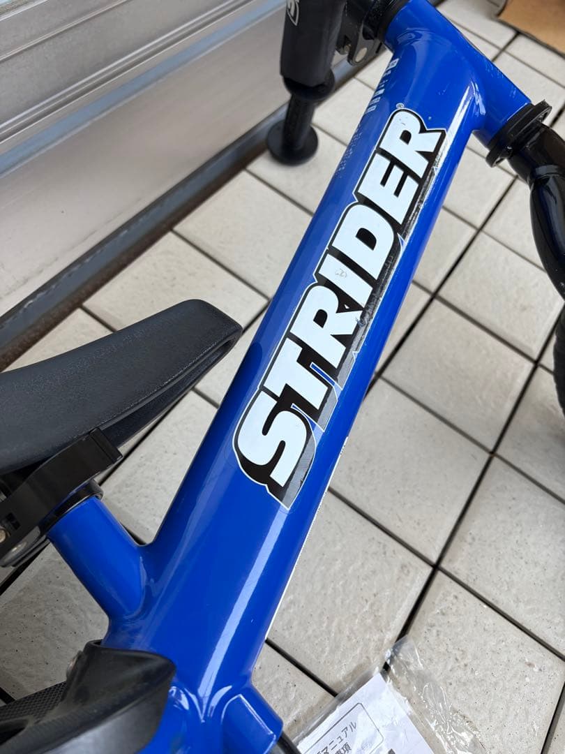 STRIDER スポーツ バランスバイク 青 - メルカリ