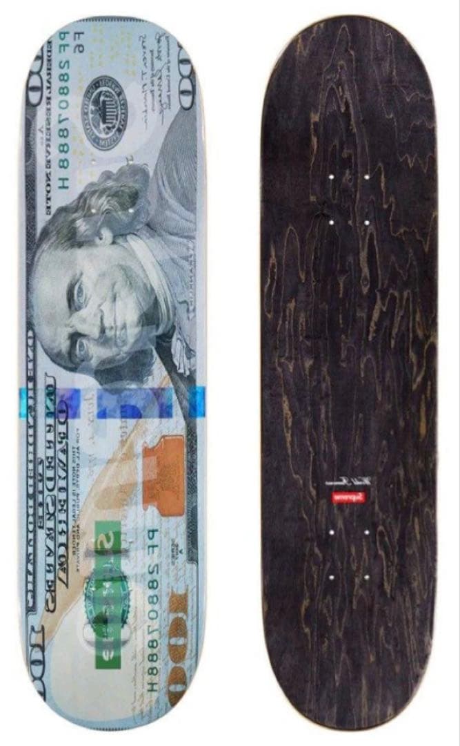 スケートボード Supreme Money Logo Skateboard \"Multi\"