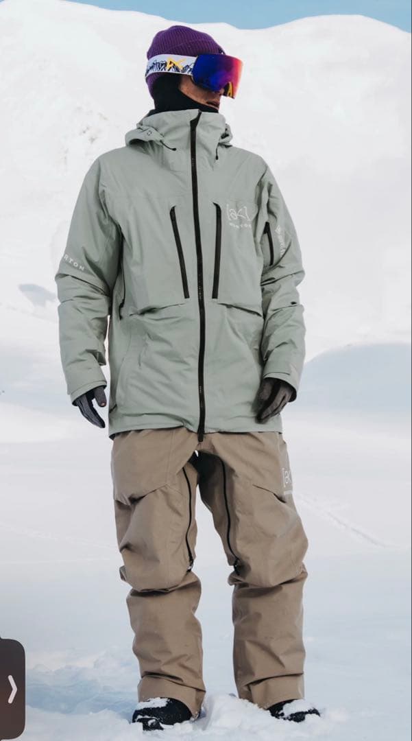 スノーボード 24-25BURTON AK HOVER Jacket Petrol Green