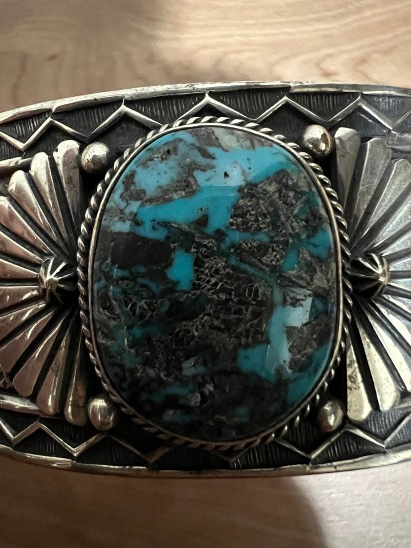 サンシャインリーブス　ターコイズバングル　ナバホ族