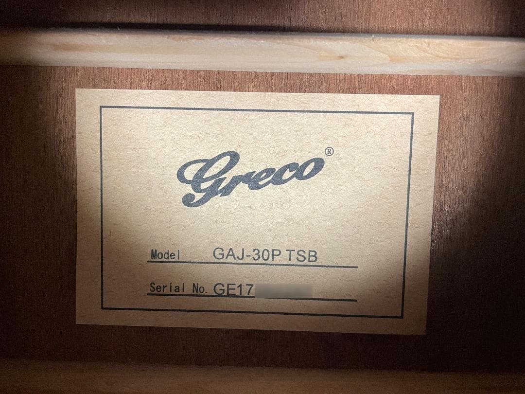 Greco GAL-30P 美品です