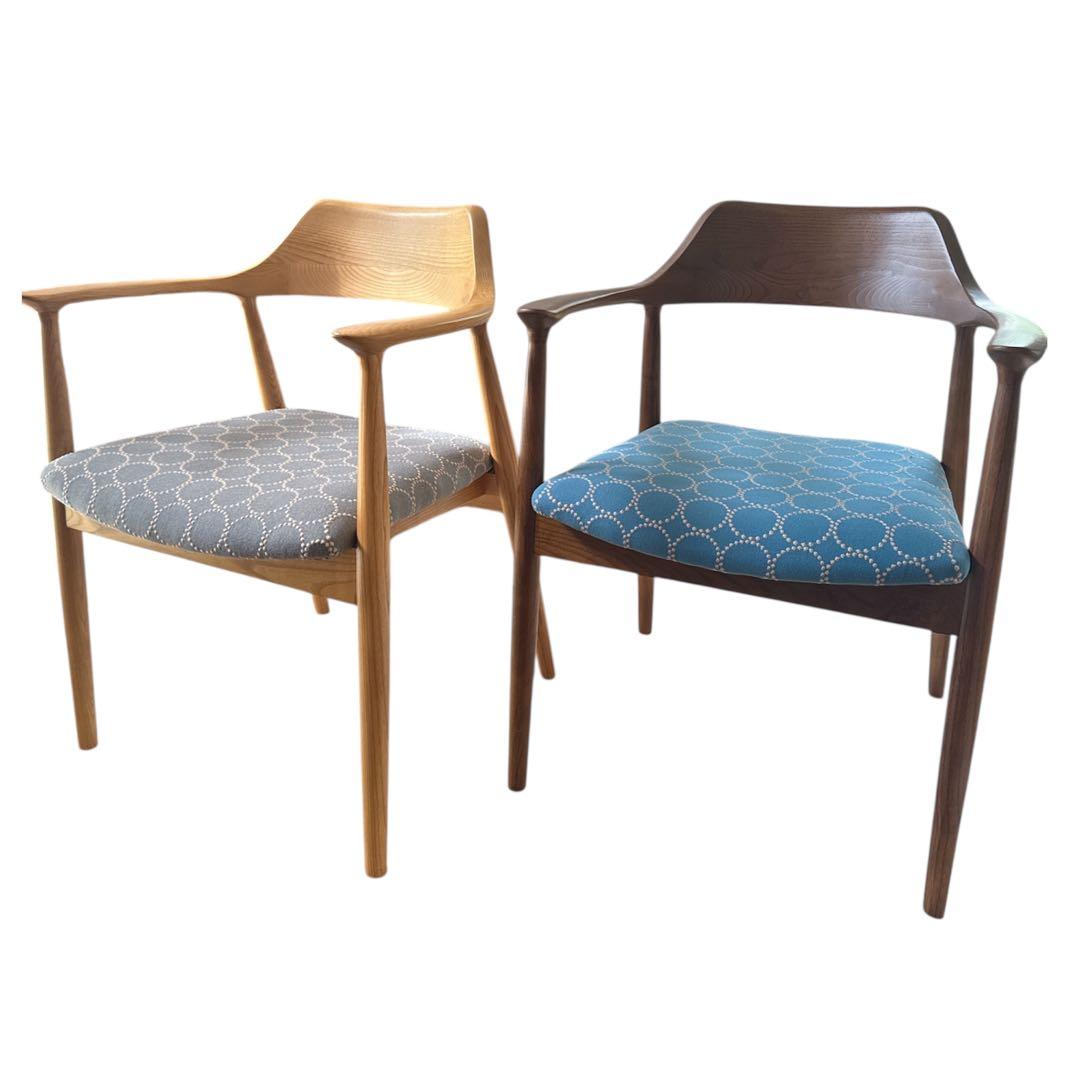 ま*ぺ様 2脚セット ミナペルホネン生地使用イス 椅子 ダイニング