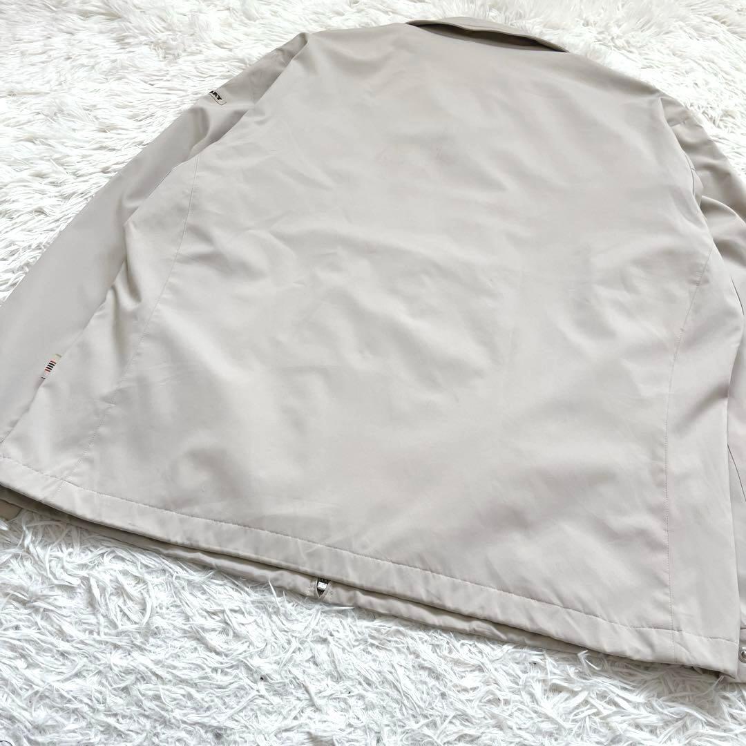 入手困難】バーバリー ジップジャケット アイボリー ホー