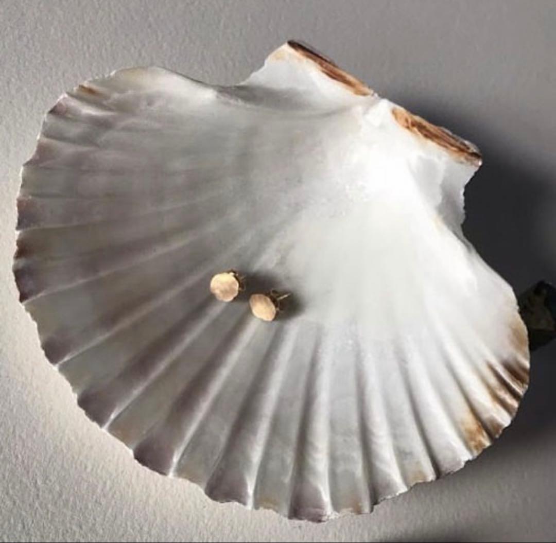 キャスリーン ウィテカー ゴールドサークルピアス 2個　14金