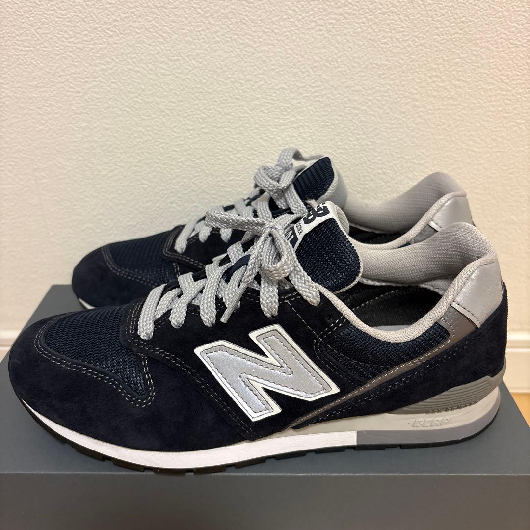 ニューバランス 996 ネイビー 24㎝ New Balance - ◾️新品◾️ニューバランス996♡ネイビー24cmの通販 by