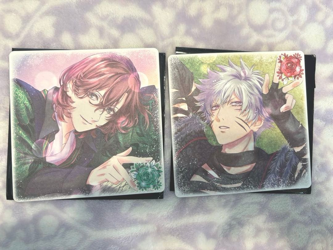 うたプリ 入場者特典 イラストコースター 嶺二 蘭丸 タブキス カルナイ