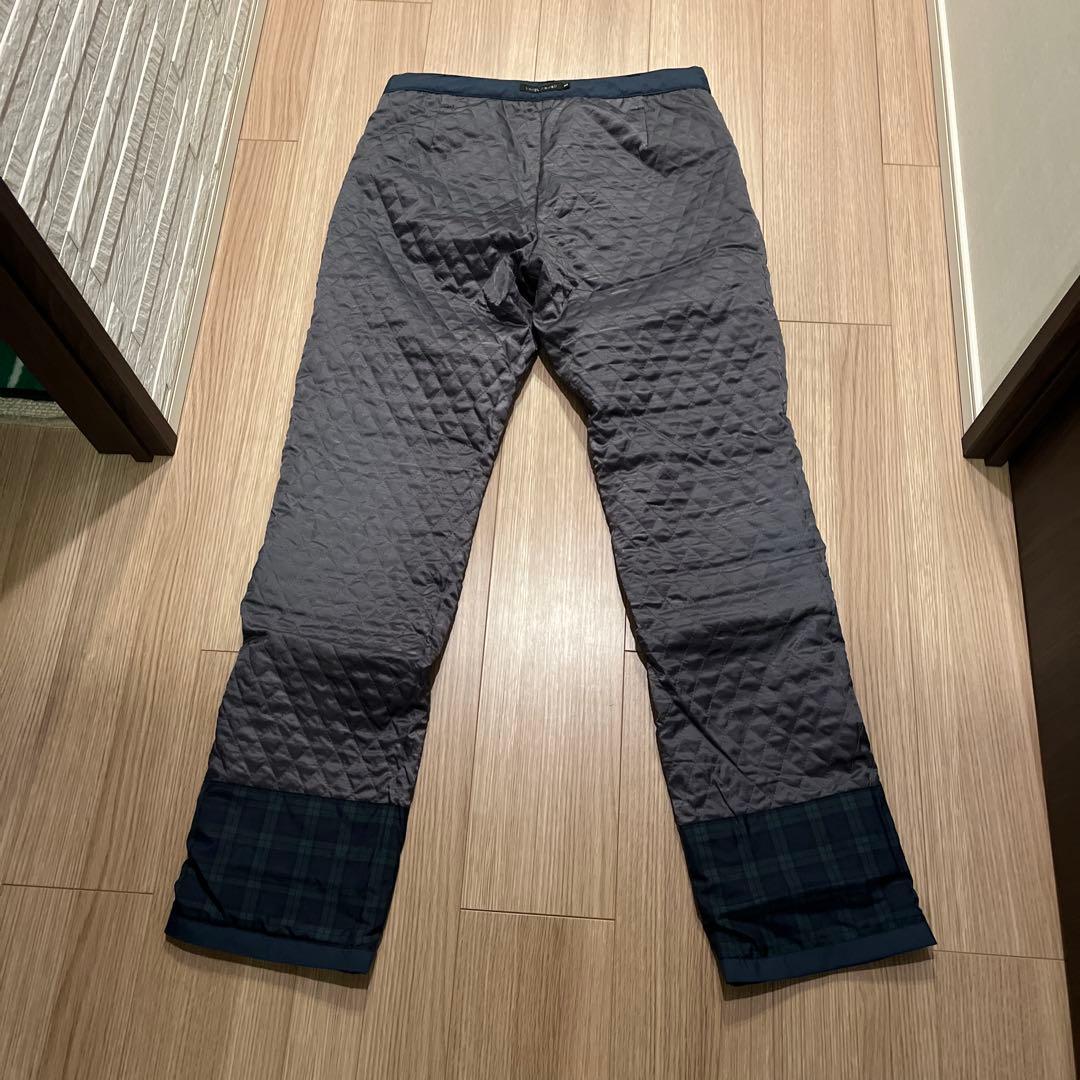 ラフアンドスウェル 防寒パンツ レア ネイビー キルティング M - メルカリ