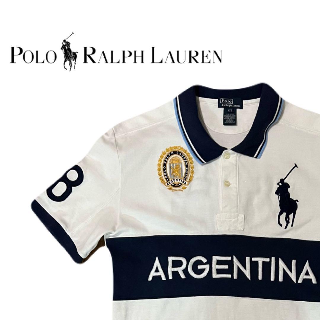 レア　ビッグポニー　ポロシャツ　ラルフローレン チーフキーフ　XS S 90s
