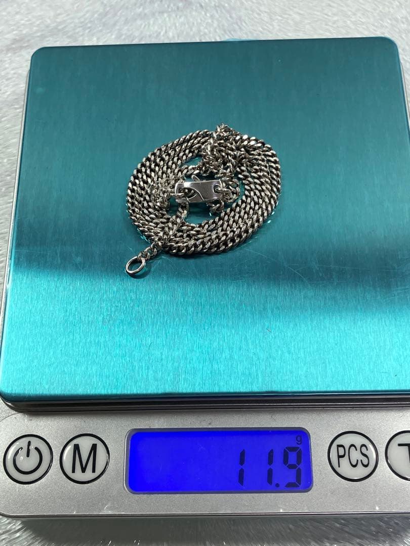 超美品】GUCCI 喜平チェーン ネックレス 男女兼用 SV925 2.7ミリ