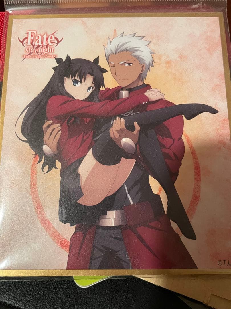 Fateアーチャー 遠坂凛UBW 限定色紙 - メルカリ
