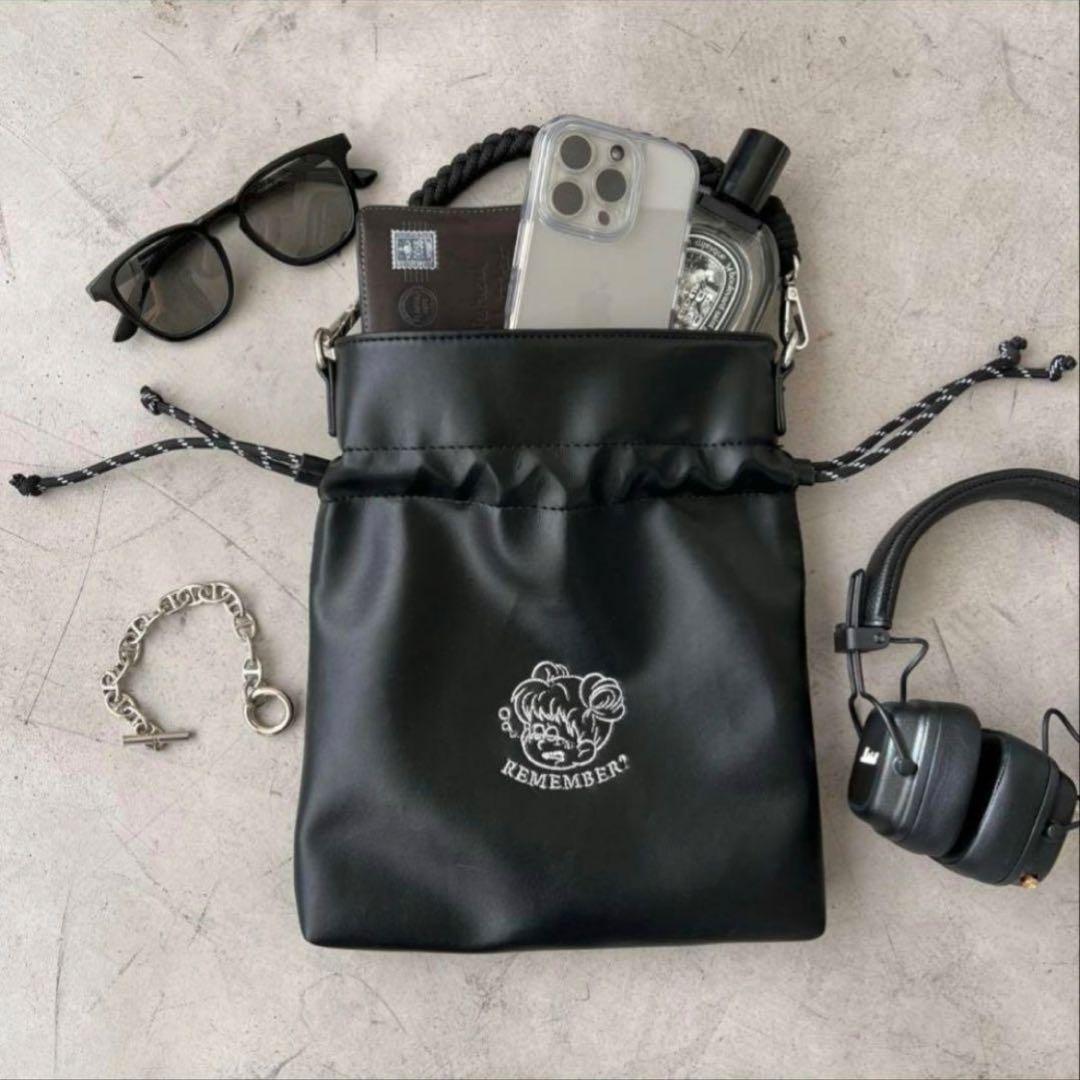 美品★remember 2way Drawstring Bag 巾着バッグ 2way Drawstring Bag | Remember.