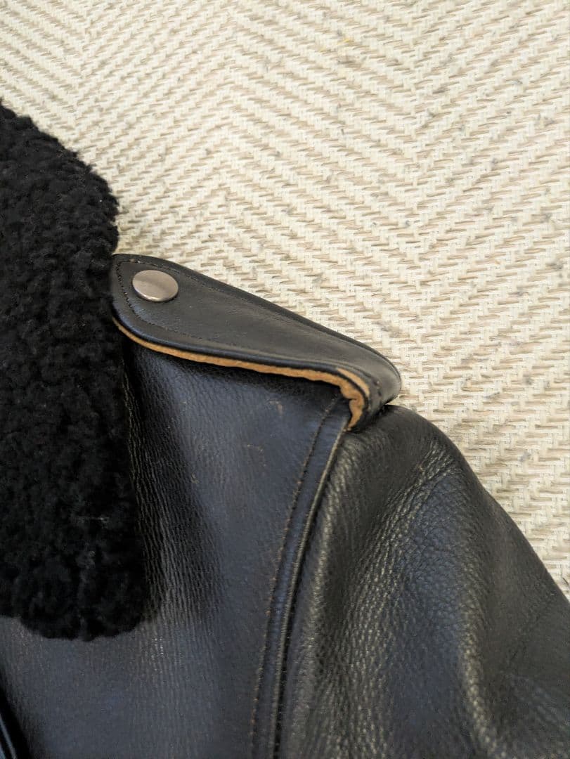 玉*置様 極小ロット ウルフズヘッド ワコマリア ライダース S ボア付き