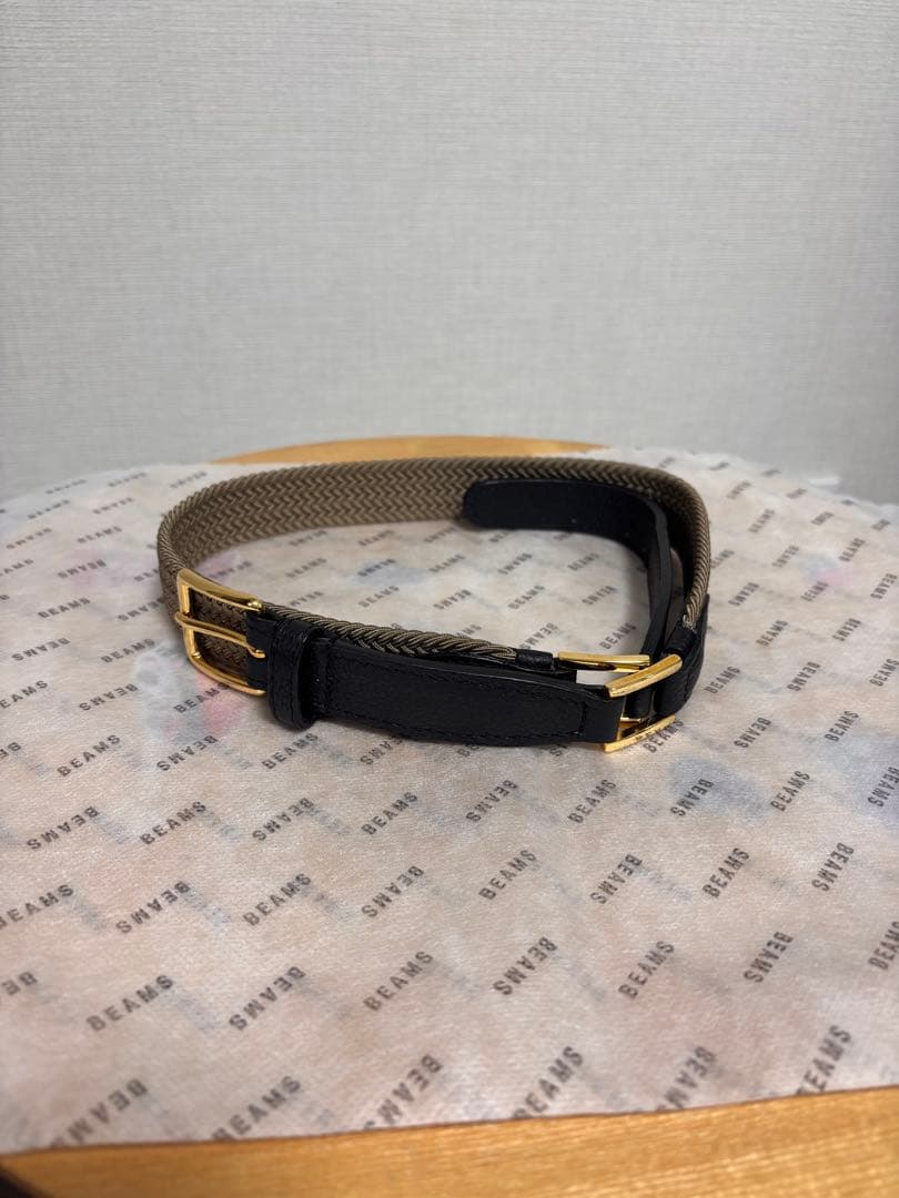 Anderson's × BEAMS F 別注 エラスティック×レザーベルト | Shop at