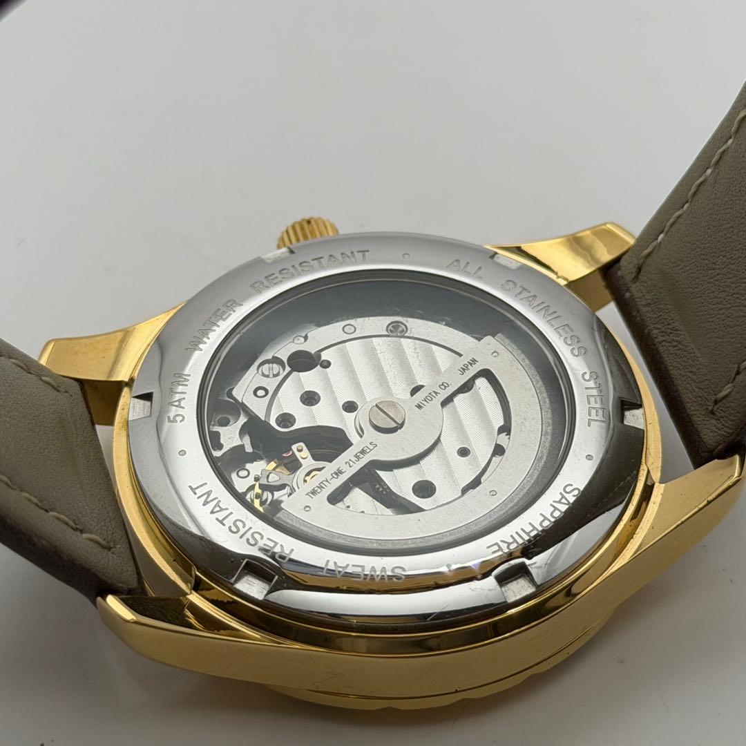 【超希少】プリンセスゲラ　自動巻　ホワイト　スケルトン　美品