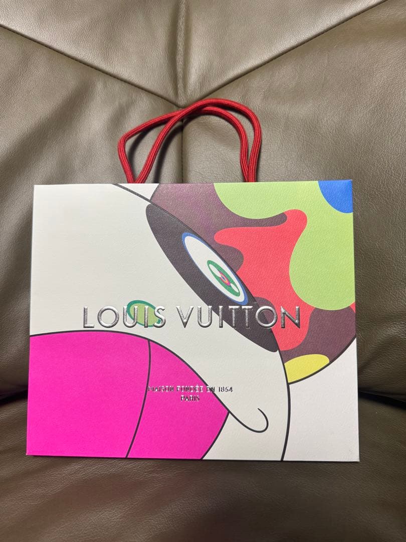 LOUIS VUITTON ショップ袋 村上隆コラボ 二枚セット - メルカリ