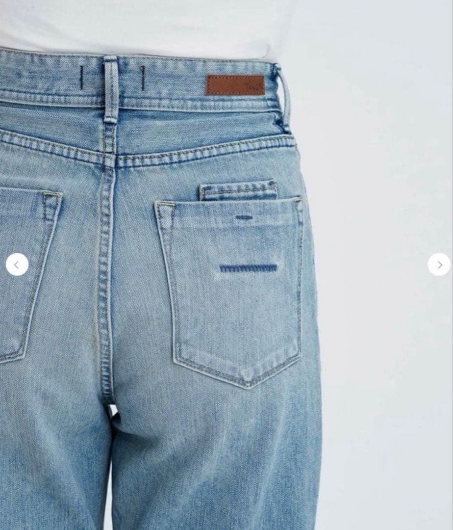 YANUK ボーイズストレート”LEA” ブルーデニム 25 - メルカリ