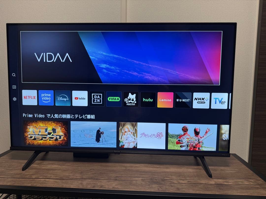 【保証残あり】2023年製 ハイセンス 43型 4K対応 液晶テレビ 43A6K ハイセンス 43A6K [43インチ] 価格比較 - 価格.com