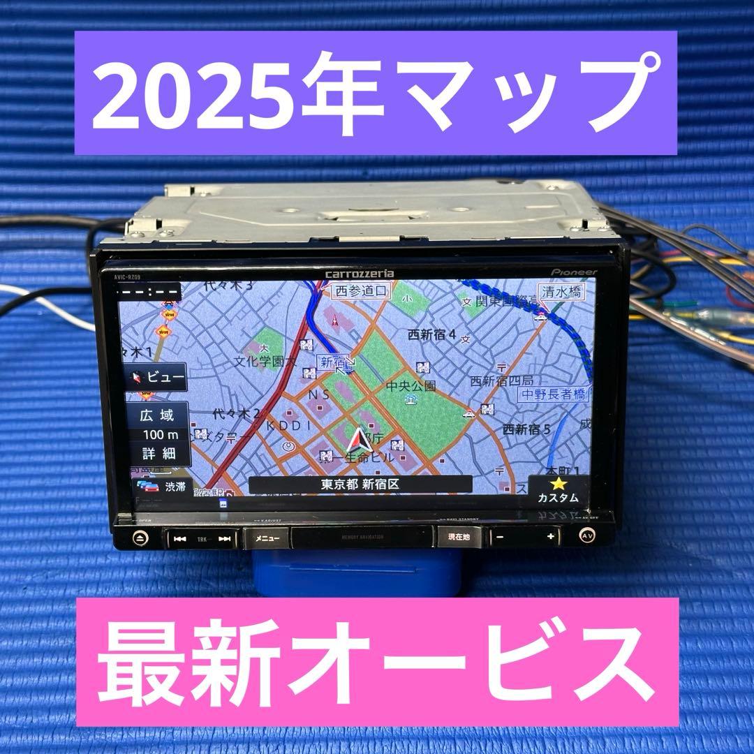 2025年 楽ナビ AVIC-RZ09 HDMI/フルセグ/Bluetooth - メルカリ