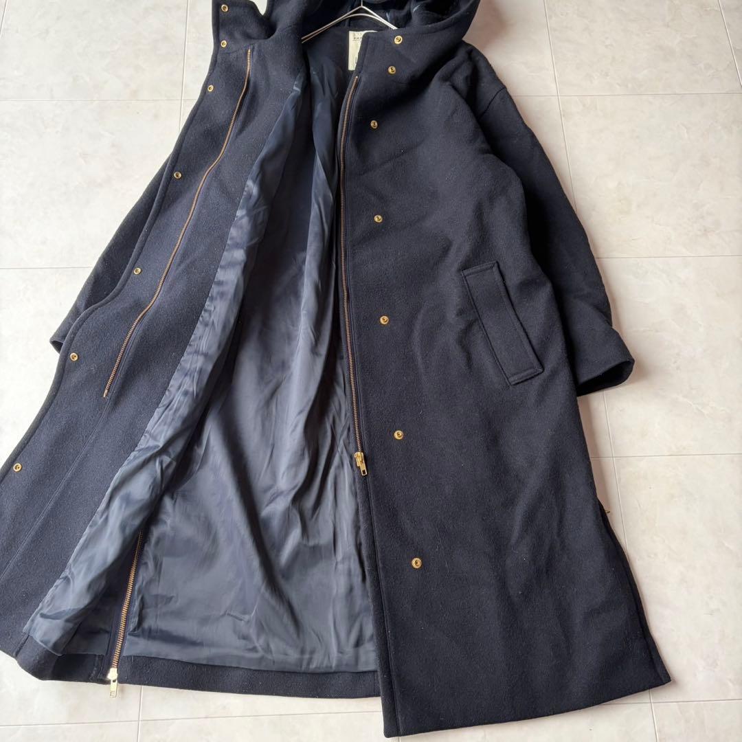 ✨フレームワーク FRAMEWORK ハミルトンフードコート 紺 38