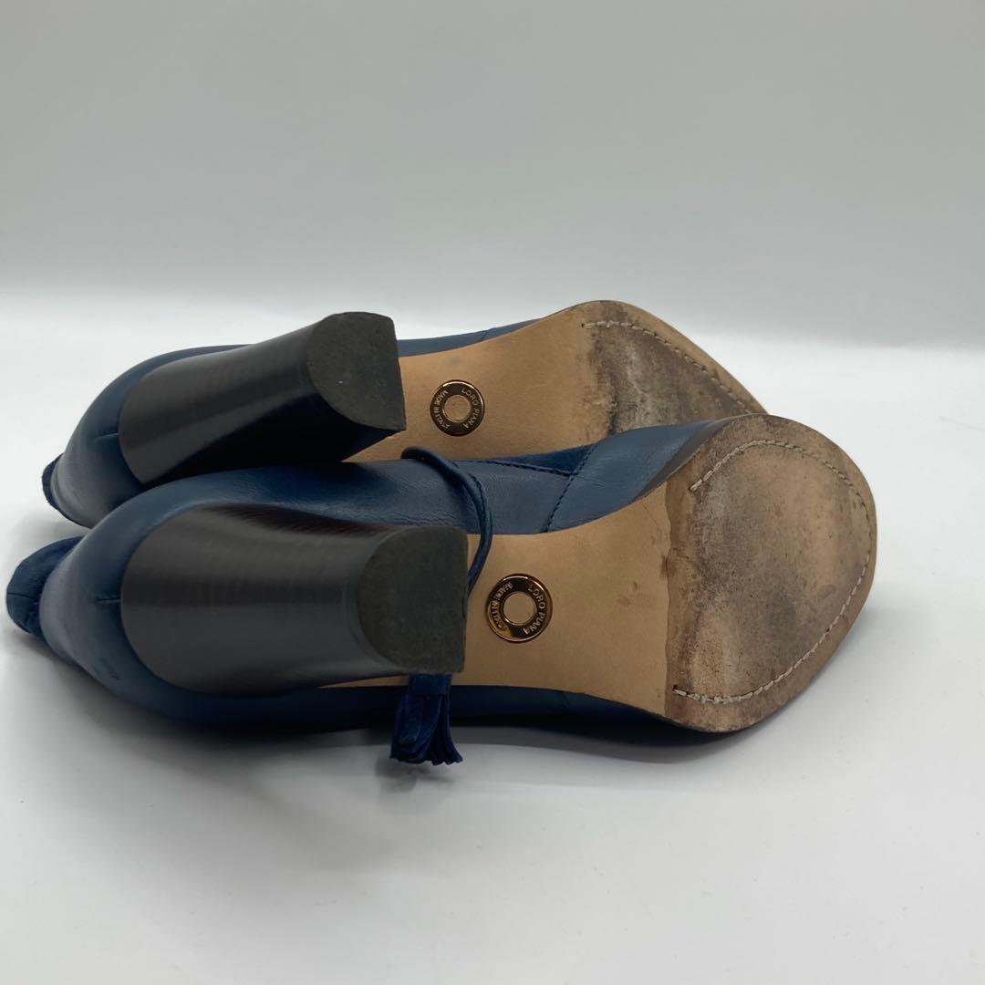 Loro Piana ロロピアーナ スウェード×レザー ブーティ