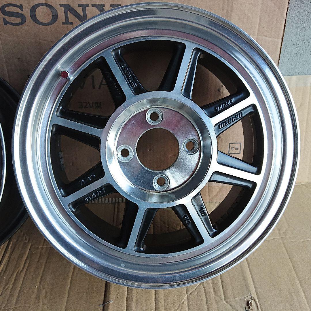 ハヤシレーシング STF 14×6J 4H レアサイズ 4本セットの内2本① - メルカリ