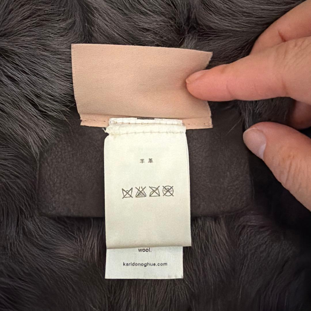 KARL DONOGHUE ウール グレー ストール