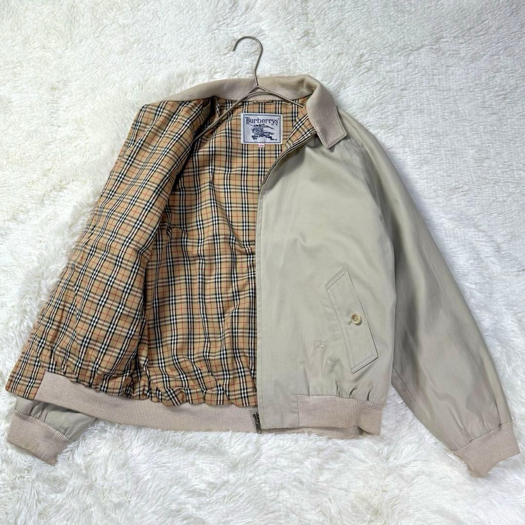 90S】バーバリー ハリントンジャケット スイングトップ G9 ノヴァ