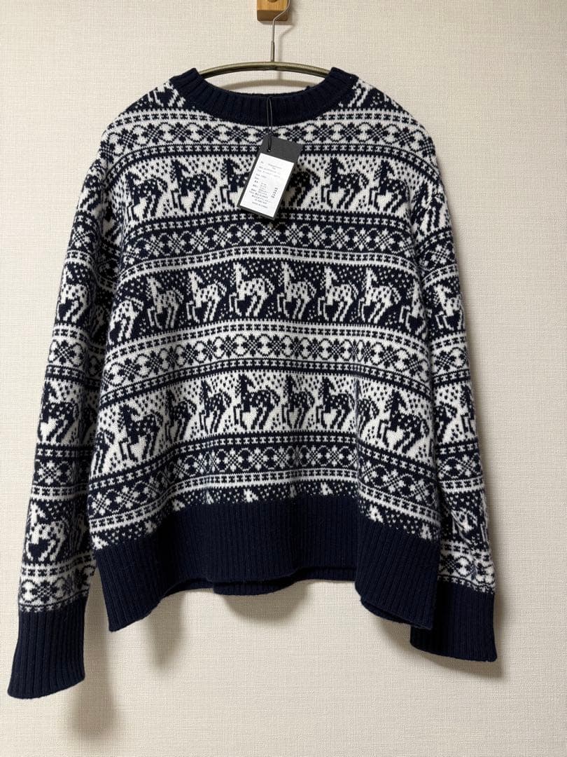 完売品⭐︎aLORS paris Rohan ノルディック柄ニット - メルカリ