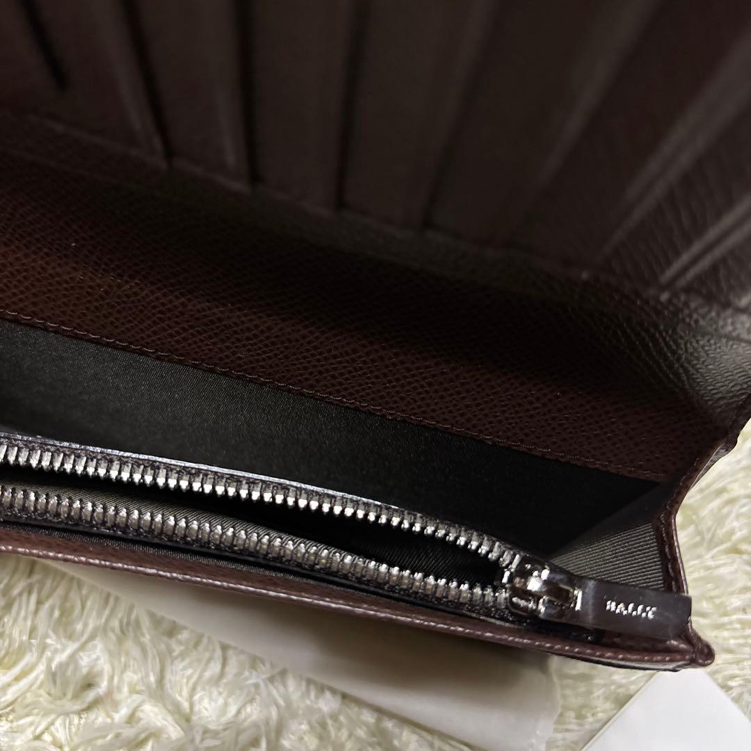 ほぼ新品】 BALLY 長財布 サフィアーノ トレインスポッティング