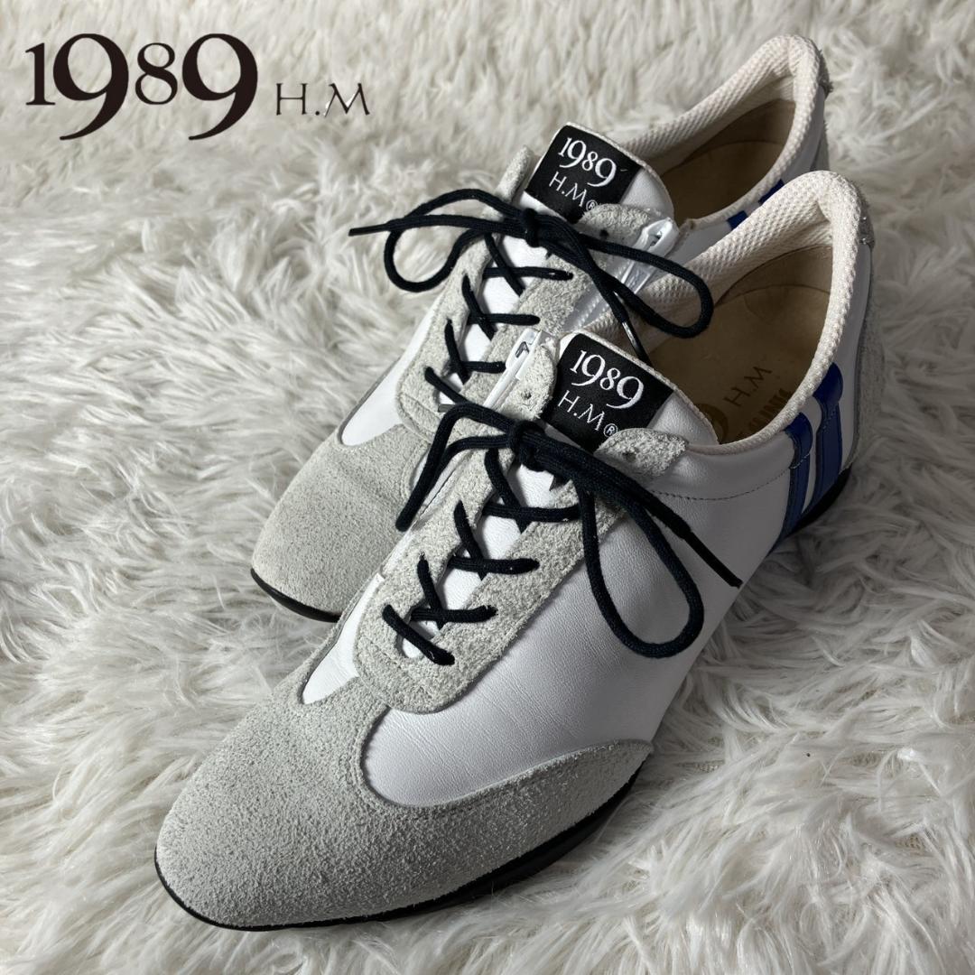 極美品 1989 コンフォートクリニック レザー ウォーキングシューズ