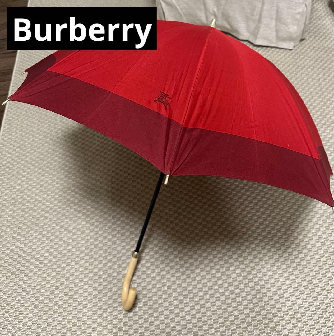 Burberry(バーバリー)】長傘/ホースロゴ/晴雨兼用傘 - メルカリ