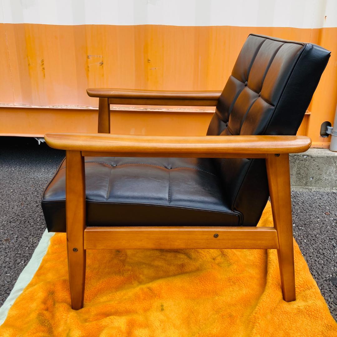 ②カリモク60 Kチェアー スタンダードブラック