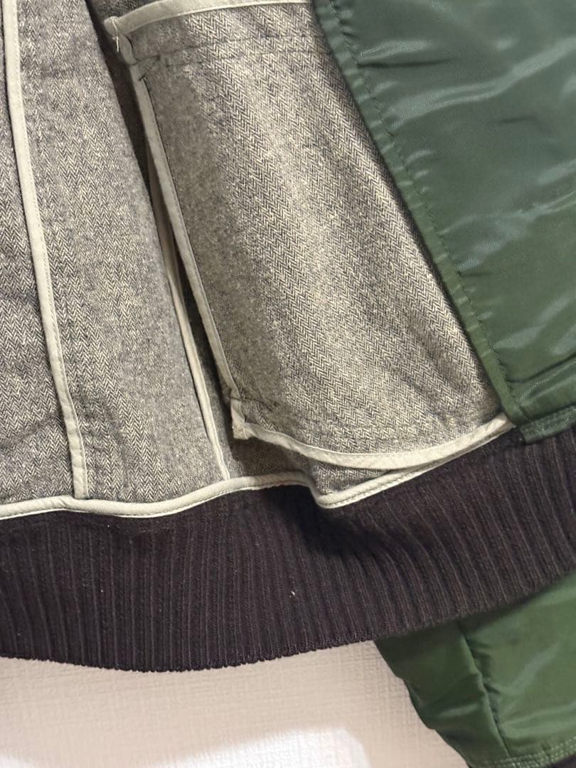 値下げしました。 DOLCE & GABBANA MA-1ジャケット サイズ48 - メルカリ