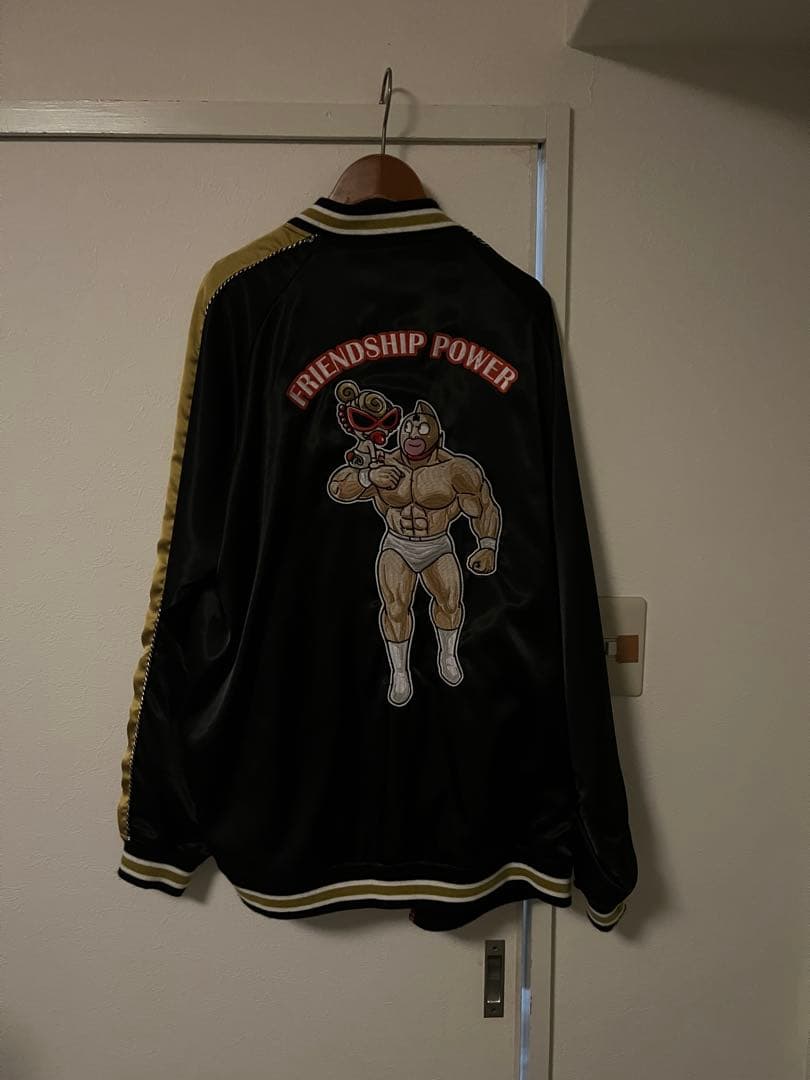 【レア品XLサイズ】キン肉マン✖︎HYSTERIC MINIリバーシブルスカジャン キン肉マン×HYSTERIC MINI リバーシブルスカジャン | キン肉マン