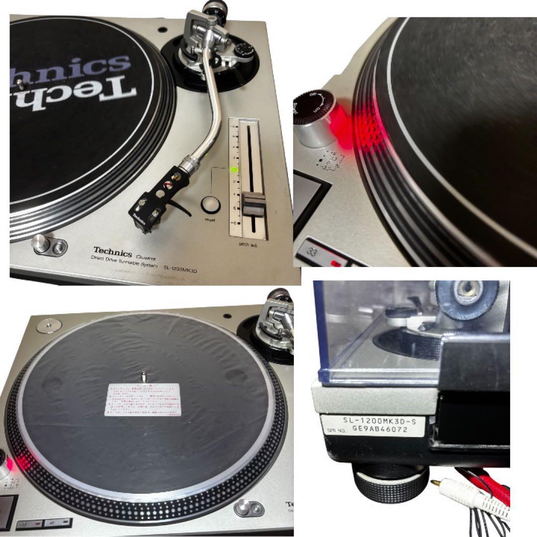 Technics SL-1200 MK3D ターンテーブル N44G付き - メルカリ