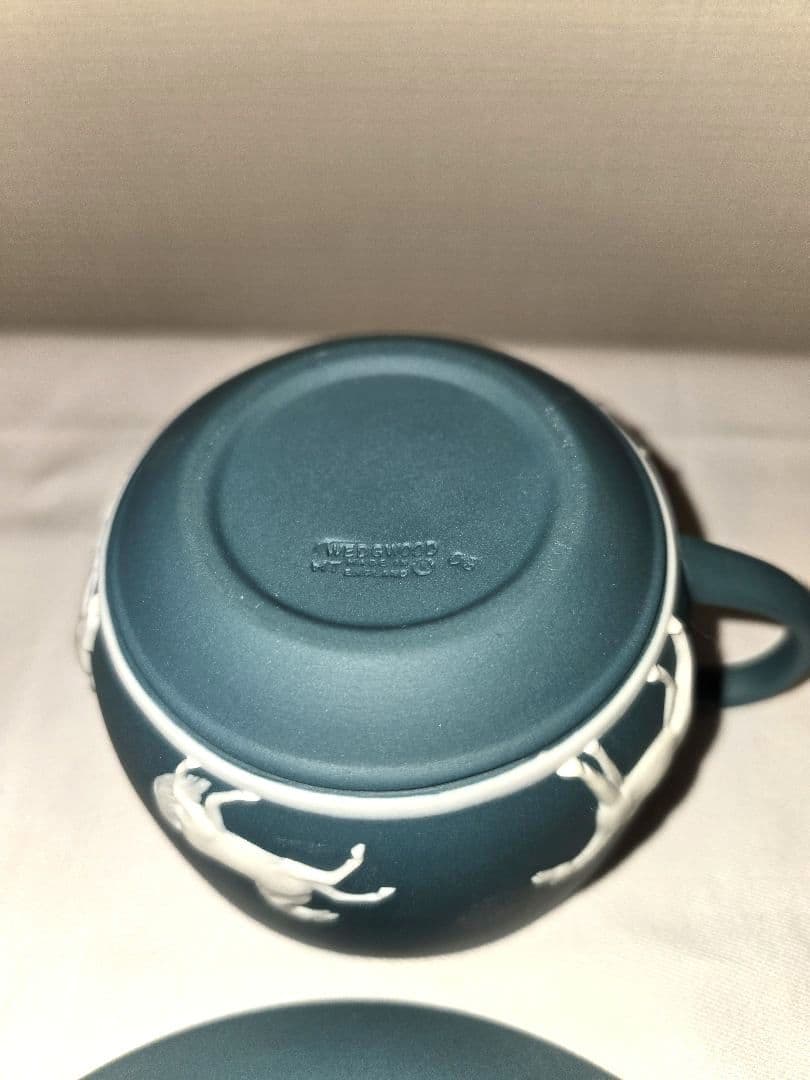 H*o様 希少品 ウェッジウッド ジャスパー カップ&ソーサー 馬 2客