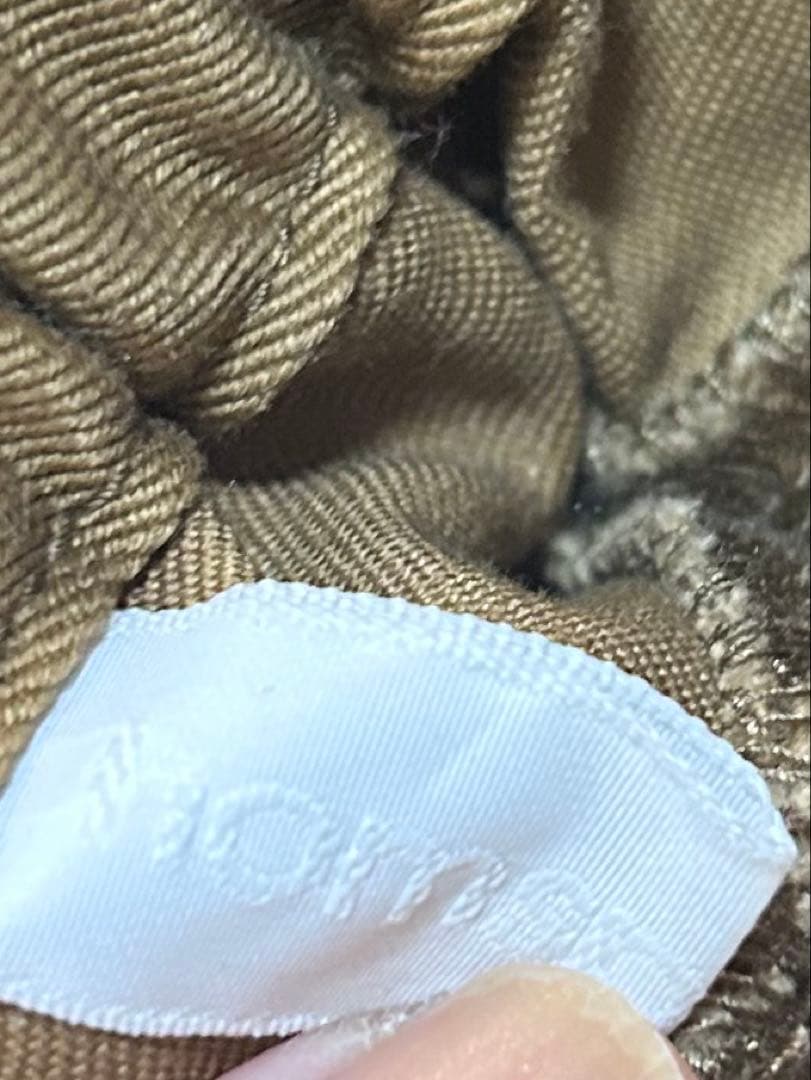 homspun 高密度ウエポンギャザーパンツ colorキャメル