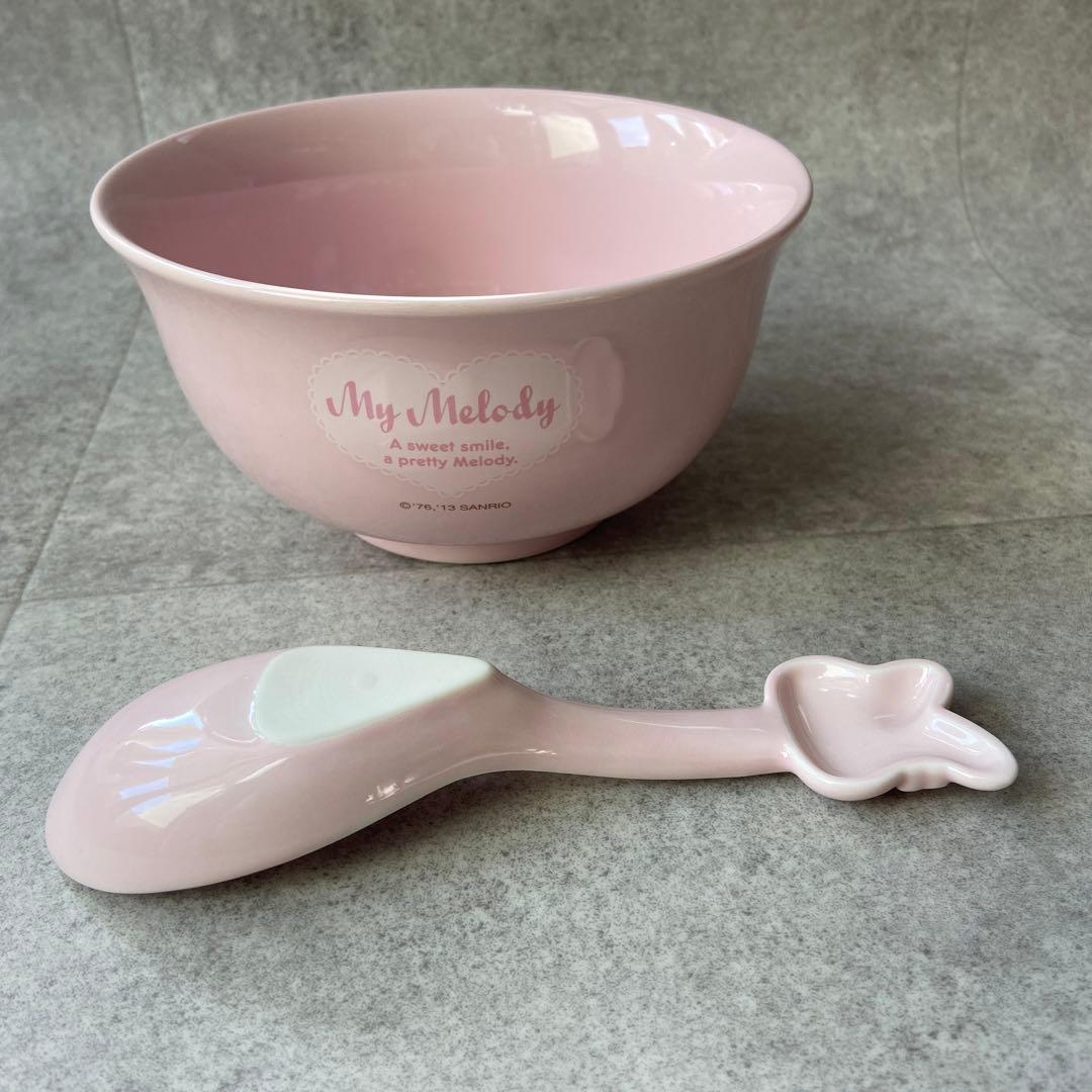 新品◎ マイメロ どんぶり レンゲ セット 2013年 レトロ SANRIO - メルカリ