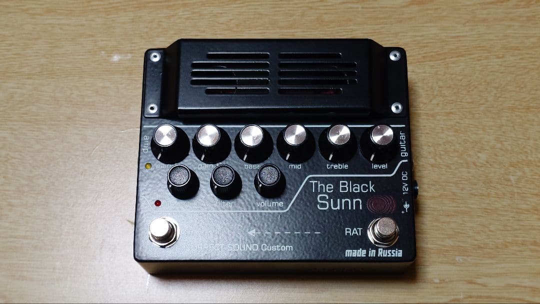 ひ*り様 Correct Sound Custom The Black SUNN Other/unknown Correct Sound Custom Black Sunn - Pedal on ModularGrid